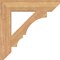 Ekena Millwork Balboa Slat Smooth Bracket, Western Red Cedar, 5 1/2"W x 30"D x 30"H BKT06X30X30BOA06SWR - alternate 4
